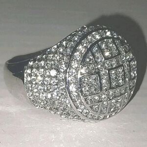 Mens Statement Ring Sz 11